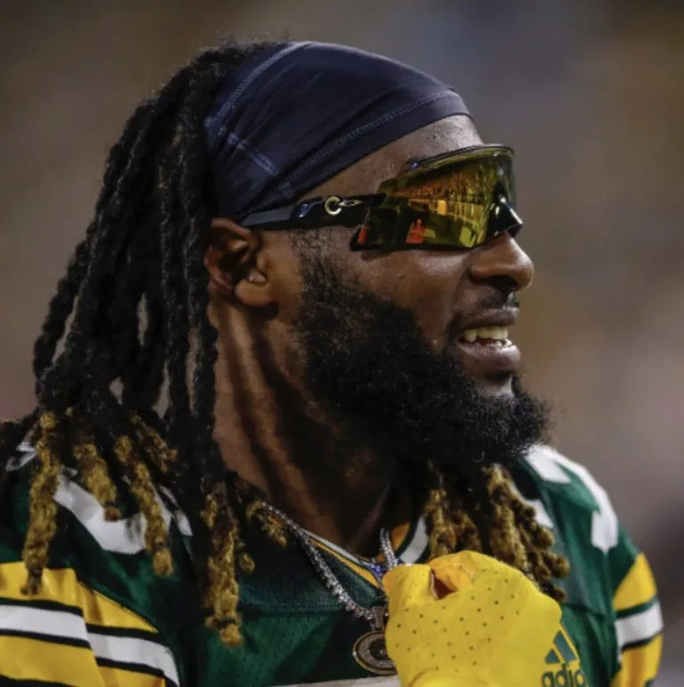 Aaron Jones and His Signature Oakley Sunglasses