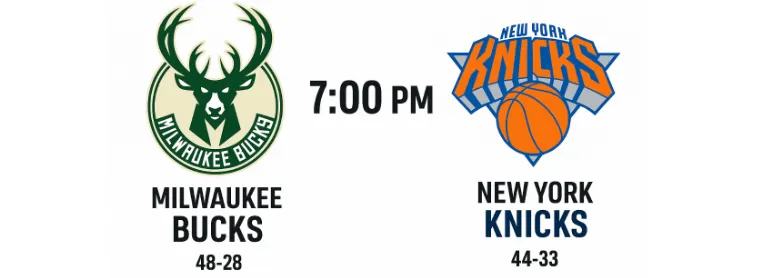 Milwaukee Bucks vs. New York Knicks Playoff