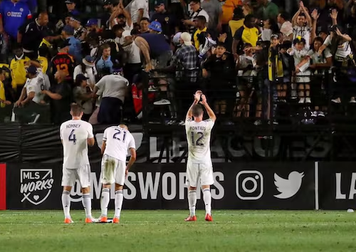 LA Galaxy and Cruz Azul