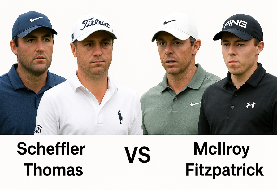Match Scheffler and Thomas vs McIlroy and Fitzpatrick 6